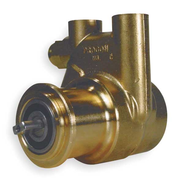 Pump, Rotary Vane, Brass, Max. Flow (GPH): 112