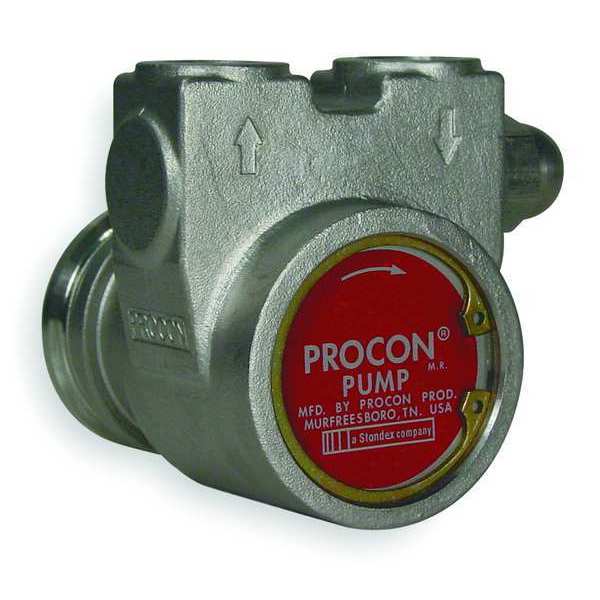 Rotary Vane Pump, 3/8 In, 112 GPH, GPH of Water @ 50 PSI: 102
