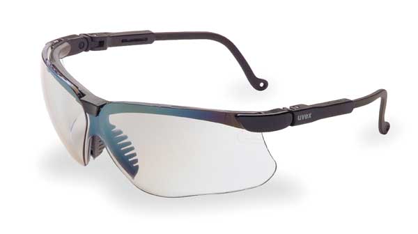 Safety Glasses, Wraparound SCT-Reflect 50 Polycarbonate Lens, Scratch-Resistant