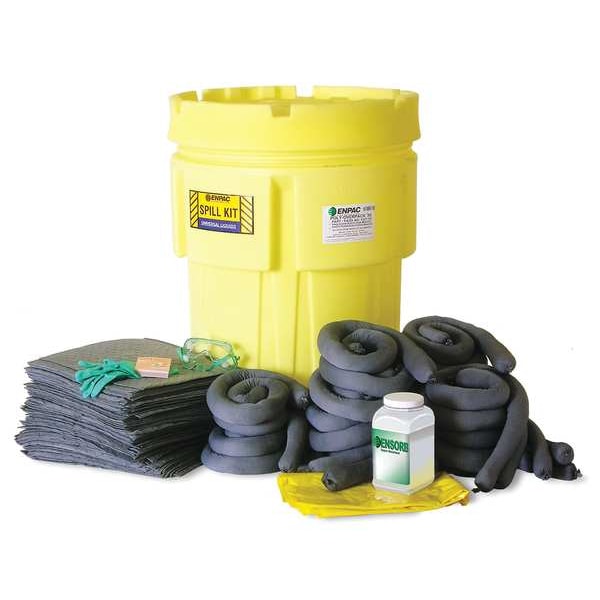 Spill Kit, Oil-Based Liquids, Yellow