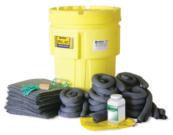 Spill Kit, Chem/Hazmat, Yellow