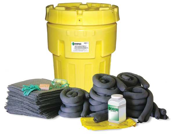 Spill Kit, Chem/Hazmat, Yellow