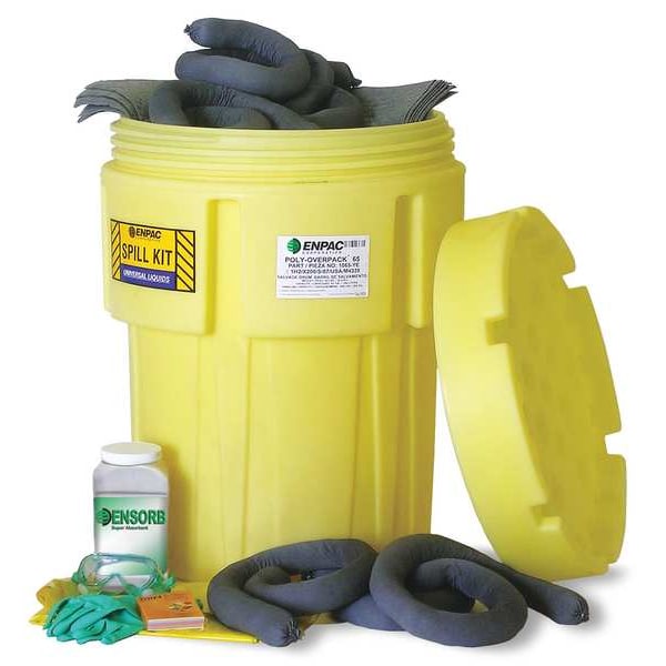 Spill Kit, Oil-Based Liquids, Yellow