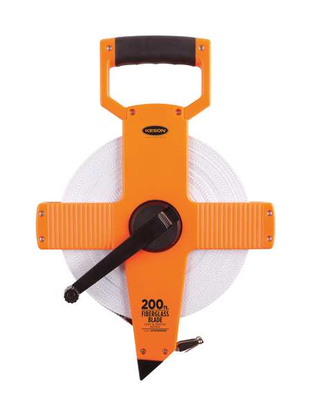 200 ft./60m Engineer's Tape Measure, 1/2 in Blade
