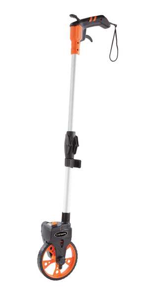 Measuring Wheel, Spoke, 1.5 ft Circ, ft./in