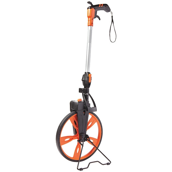 Measuring Wheel, Spoke, 3 ft Circ, ft./in.
