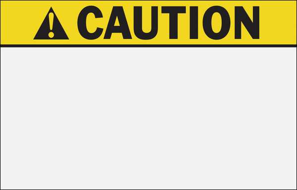 Label, Black/Yellow, 4.000 In.