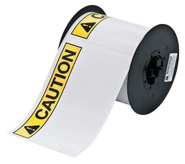 Label, Black/Yellow, 4.000 In.