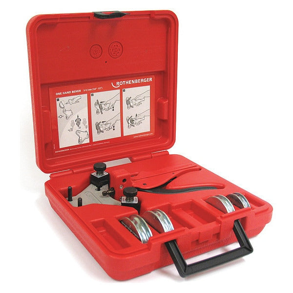 Tube Bender Set, Ratchet, 1/4 to 1/2 In