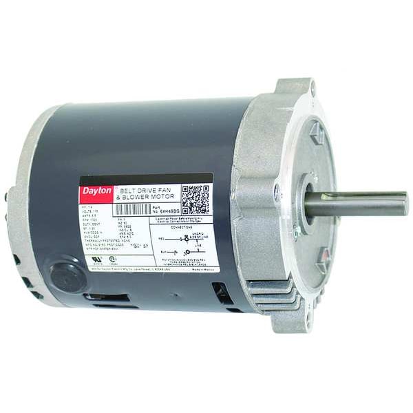 Belt Drive Mtr, SplitPh, ODP, 1/4HP, 1725rpm