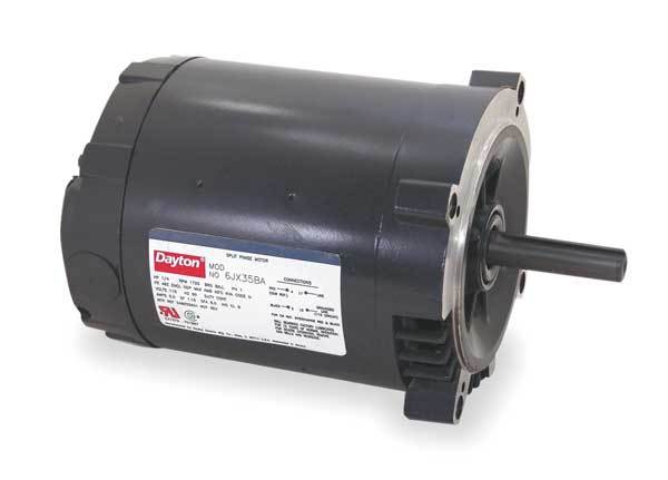 Belt Drive Mtr, SplitPh, ODP, 1/3HP, 1725rpm