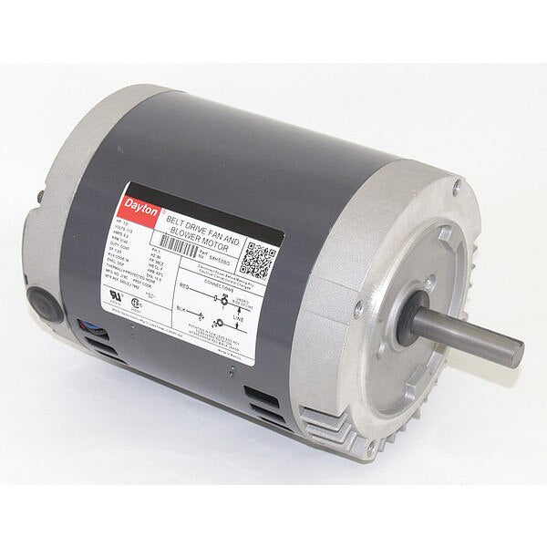 Belt Drive Mtr, SplitPh, ODP, 1/2HP, 1140rpm