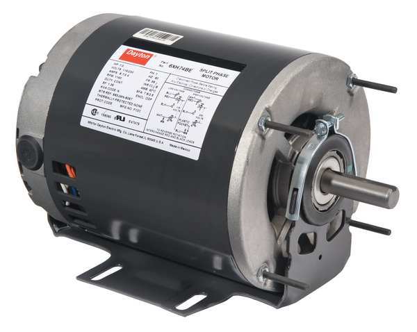 GP Mtr, Split Ph, ODP, 1/4 HP, 1140 rpm, 56