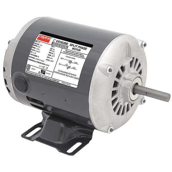 GP Mtr, Split Ph, ODP, 1/2 HP, 1725 rpm, 56Z
