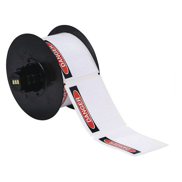 Label, Red/Black/White, Labels/Roll: 300
