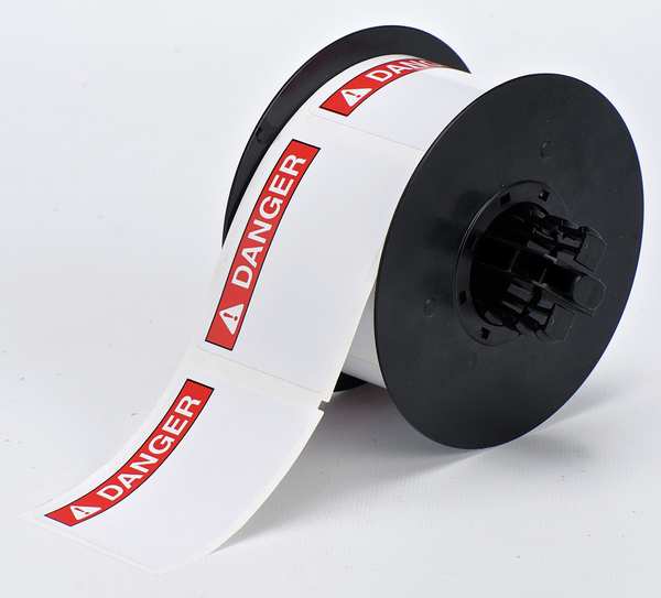 Label, Red/Black/White, Labels/Roll: 175