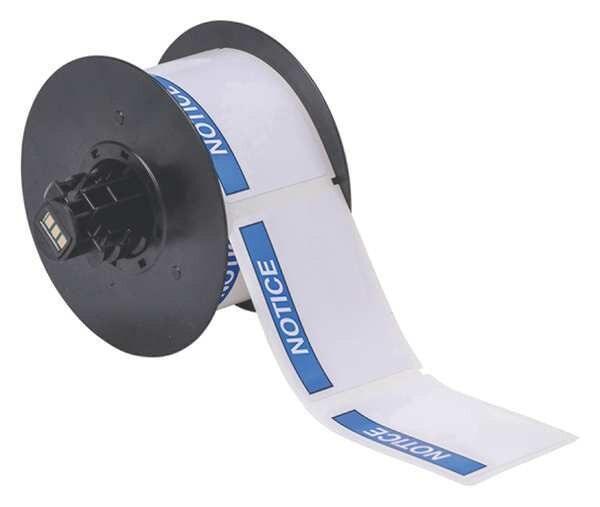 Label, Blue/White, Labels/Roll: 300