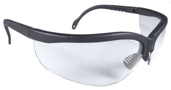 Safety Glasses, Wraparound Clear AF Polycarbonate Lens, Anti-Fog, Scratch-Resistant