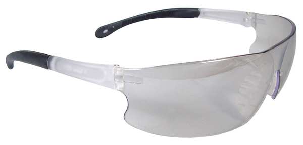 Safety Glasses, Wraparound I/O Polycarbonate Lens, Uncoated