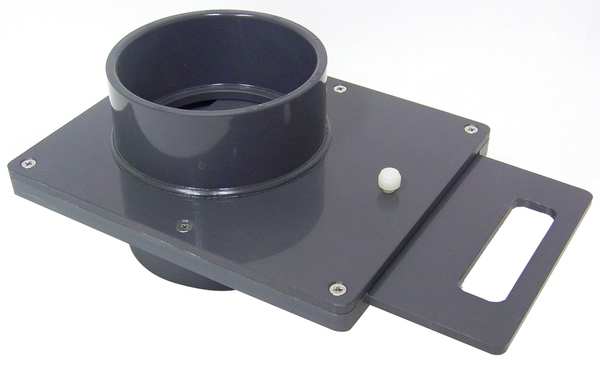 Manual Blastgate, Type I PVC, 5 in L