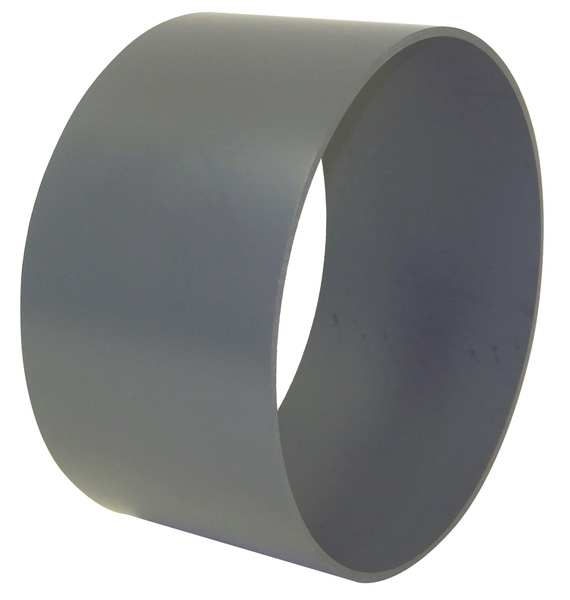 Coupling, 6 in Duct Dia, Type I PVC, 5-7/8