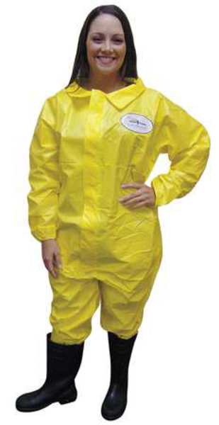 2XL, Yellow, Zipper
