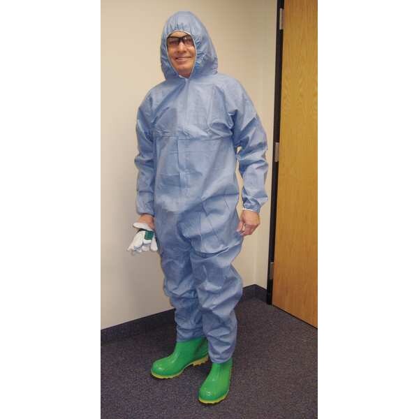3XL, Blue, Zipper with Storm Flap