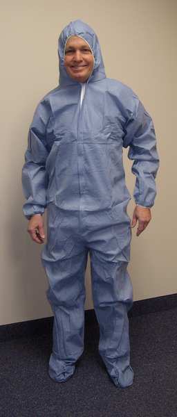 3XL, Blue, Zipper with Storm Flap