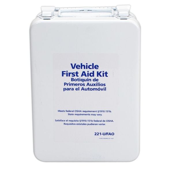 Bulk First Aid kit, Metal, 25 Person