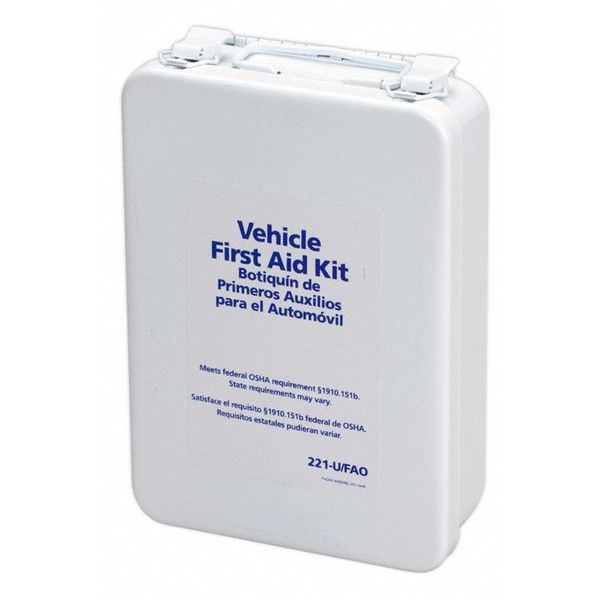 Bulk First Aid kit, Metal, 25 Person