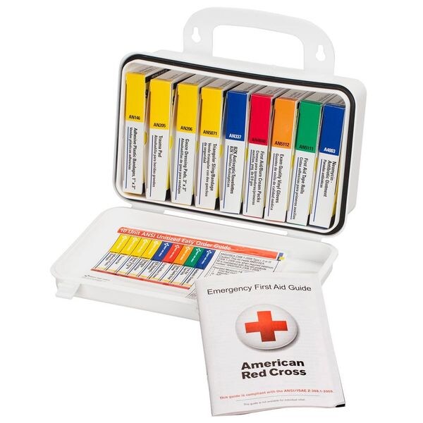 Bulk First Aid kit, Plastic, 10 Person