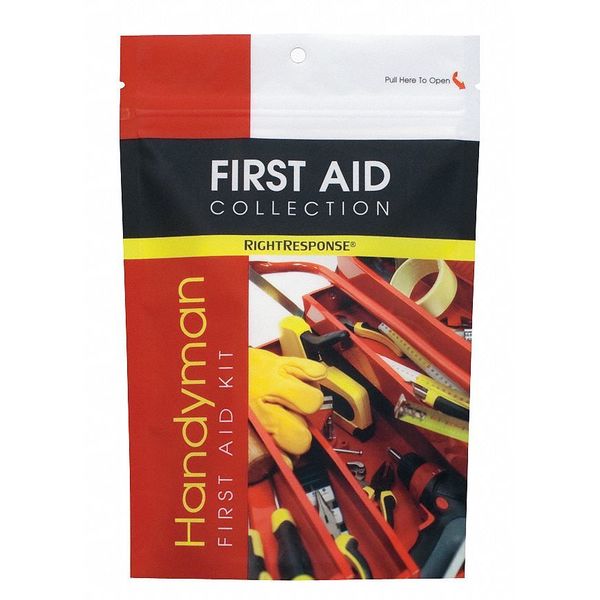 Bulk First Aid Kit, Plastic, 5 Person