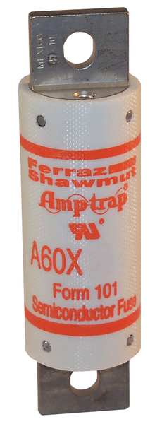 Semiconductor Fuse, Fast Acting, 150 A, A60X Series, 600V AC, Not Rated, 4-7/16