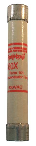 Semiconductor Fuse, Fast Acting, 30 A, A60X Series, 600V AC, Not Rated, 5