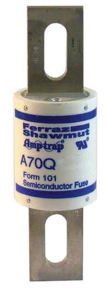 Semiconductor Fuse, Fast Acting, 150A, A70Q Series, 700V AC, 650V DC, 5-1/16