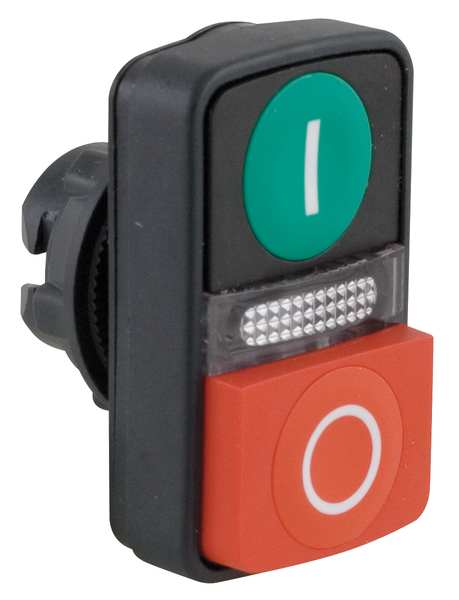 Illuminated Multi-Head Operator, 22 mm, Rectangular
