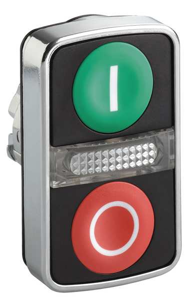 Illuminated Multi-Head Operator, 22 mm, Rectangular