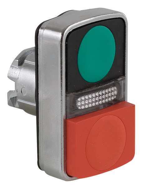 Illuminated Multi-Head Operator, 22 mm, Rectangular