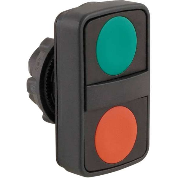 Non-Illuminated Multihead Operator, 22 mm, Rectangular