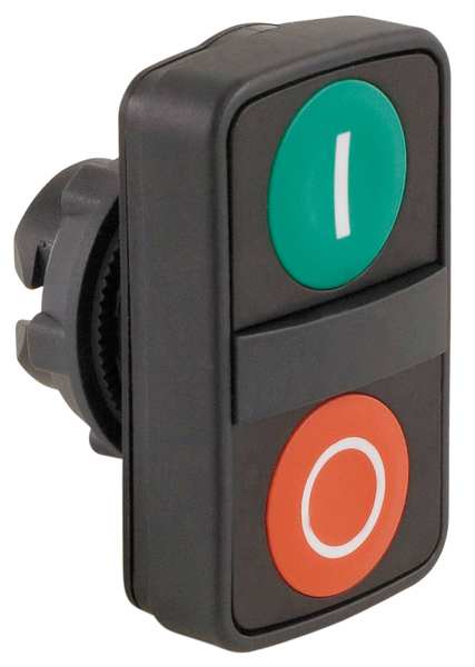 Non-Illuminated Multihead Operator, 22 mm, Rectangular