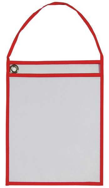 Shop Ticket Holder, Hanging, Red, PK25