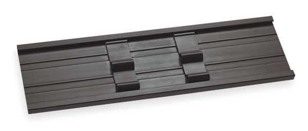 Pad Holder, Plastic, 17 In x 5 In, Black