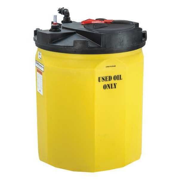 Storage Tank, Closed Top, Vertical, 360 Gal