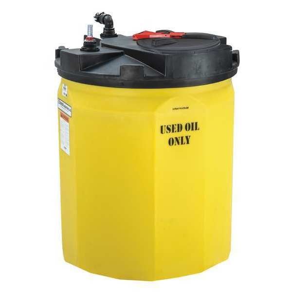 Storage Tank, Closed Top, Vertical, 500 Gal