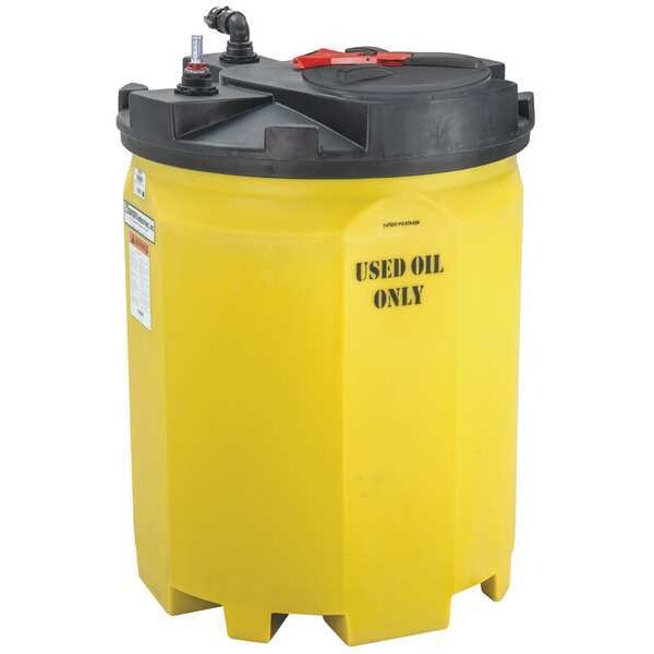 Storage Tank, Closed Top, Vertical, 360 Gal