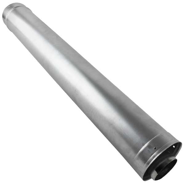 Waterheater Vent Pipe, 36In L, 3In Dia.