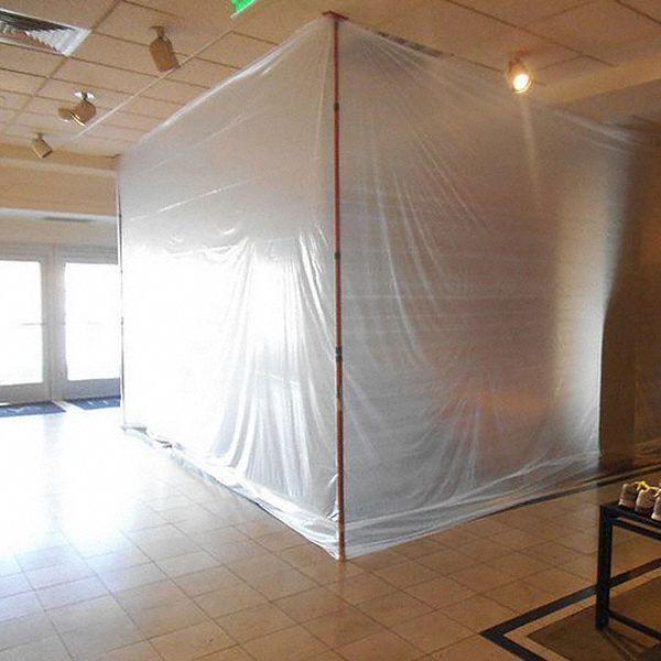 Construction Film, Fire Retardant, 12x100