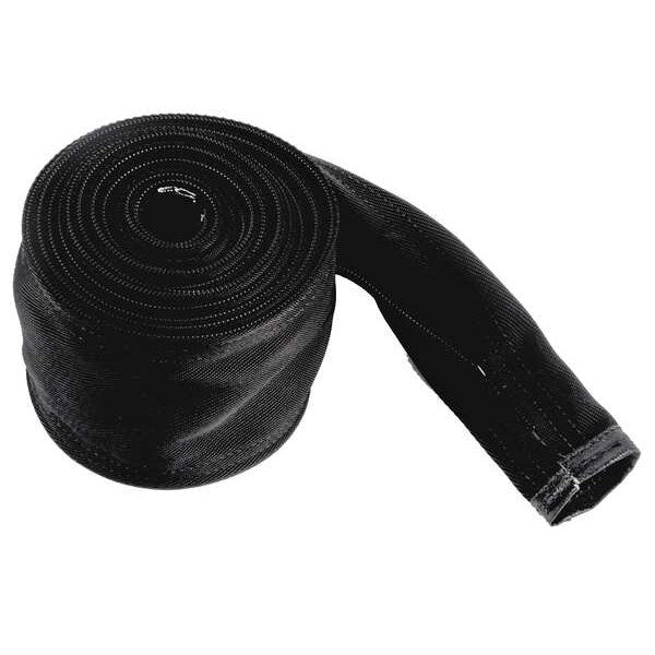 Cable Cover, Woven Nylon, 4 In OD12.5 Ft L