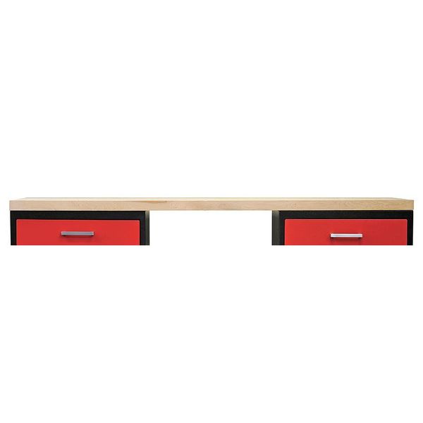 Workbench Top, Hardwood, 72x24, Straight