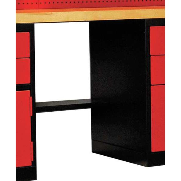 Foot Rest, 30 W x 8 D x 1 in. H, Black